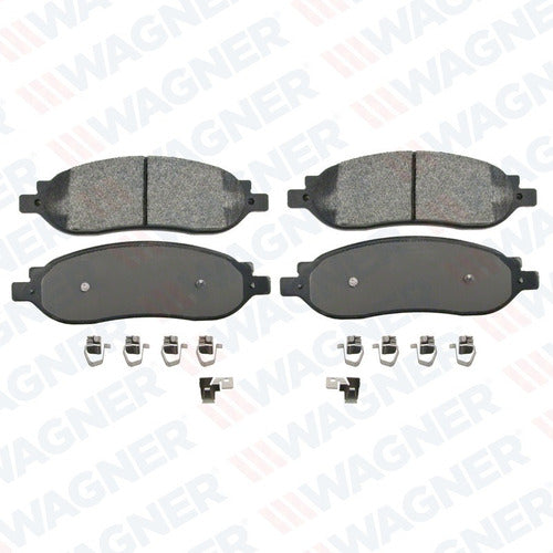 WX-1068 - BALATAS SEMIMETALICAS TRASERAS PARA FORD F-250 2005-2007
