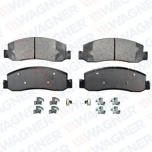 WX-1333 - BALATAS SEMIMETALICAS DELANTERAS PARA FORD F-250 SUPER DUTY 2010-2010