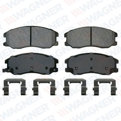 WX-1678 - BALATAS SEMIMETALICAS DELANTERAS PARA CHEVROLET CAPTIVA SPORT 2014-2015