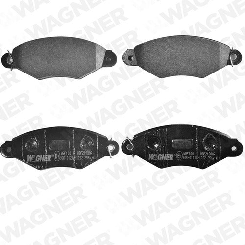WX-1499 - BALATAS SEMIMETALICAS DELANTERAS PARA PEUGEOT 206 XR 2001-2001