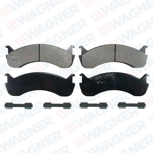 WS-786 - BALATAS CERÁMICAS DE FIBRA DE CARBONO DELANTERAS PARA KENWORTH T270 2009-2010