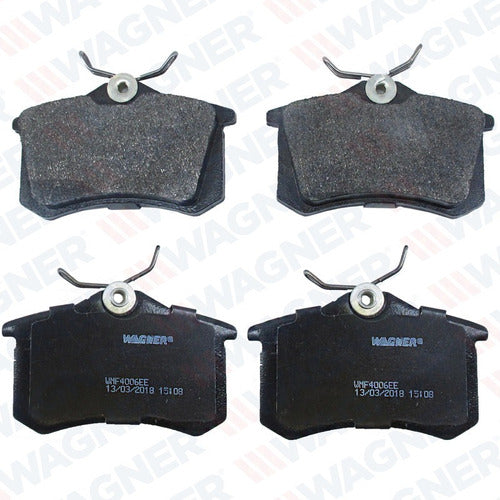WX-340M - BALATAS SEMIMETALICAS TRASERAS PARA AUDI A3 1999-2003
