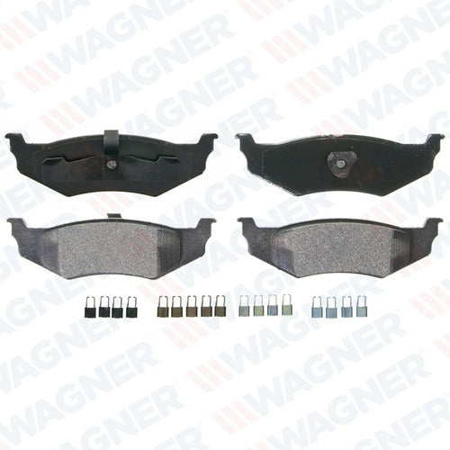 WX-782 - BALATAS SEMIMETALICAS TRASERAS PARA CHRYSLER 300M 1999-2004