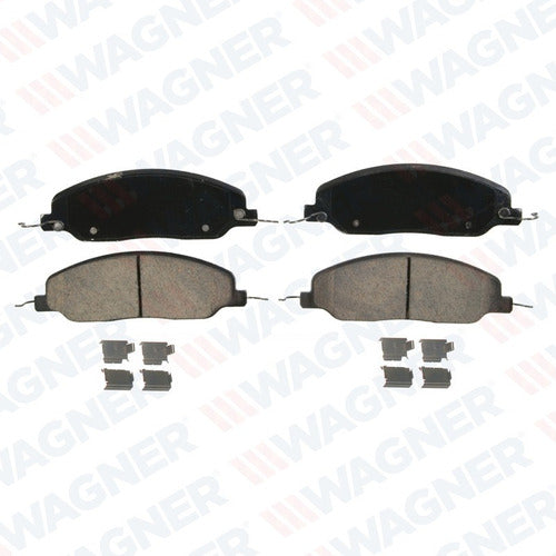 WD-1081 - BALATAS CERÁMICAS DELANTERAS PARA FORD MUSTANG BASE 2010-2014