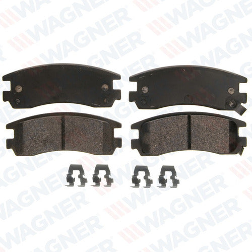 WX-814 - BALATAS SEMIMETALICAS TRASERAS PARA CHEVROLET IMPALA 2000-2003