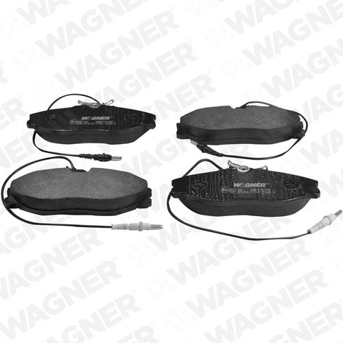 WX-1221 - BALATAS SEMIMETALICAS DELANTERAS PARA PEUGEOT 406 2004-2005
