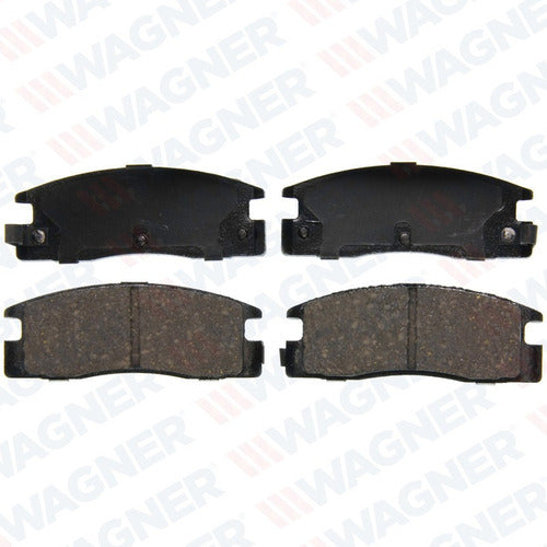 WD-398A - BALATAS CERÁMICAS TRASERAS PARA CHEVROLET LUV 1997-2005