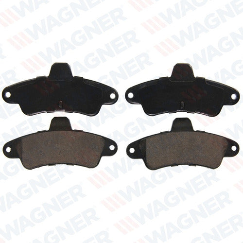 WD-661 - BALATAS CERÁMICAS TRASERAS PARA FORD CONTOUR 1996-2000