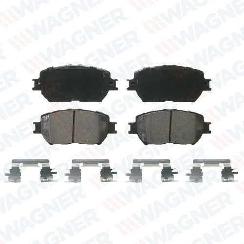 WD-908 - BALATAS CERÁMICAS DELANTERAS PARA TOYOTA CAMRY 2002-2006