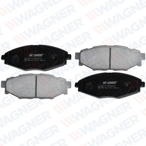 WX-1321 - BALATAS SEMIMETALICAS DELANTERAS PARA CHEVROLET MATIZ 2011-2015