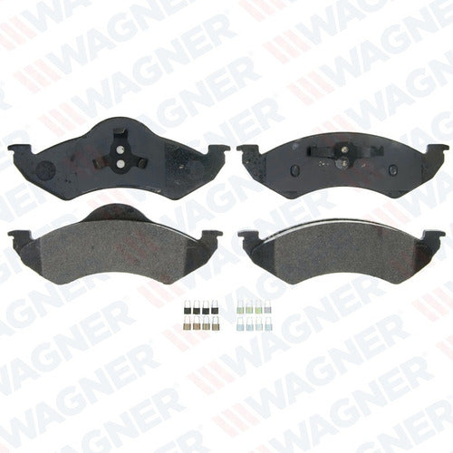 WX-820 - BALATAS SEMIMETALICAS DELANTERAS PARA DODGE DURANGO 2000-2002