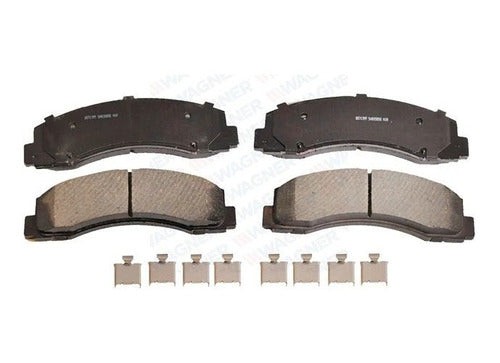 WC-2087 - BALATAS CERÁMICAS DELANTERAS PARA FORD EXPEDITION 2010-2021