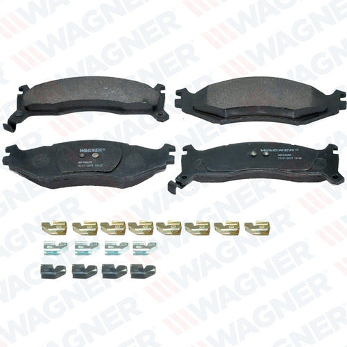 WX-521 - BALATAS SEMIMETALICAS DELANTERAS PARA CHRYSLER IMPERIAL 1991-1991