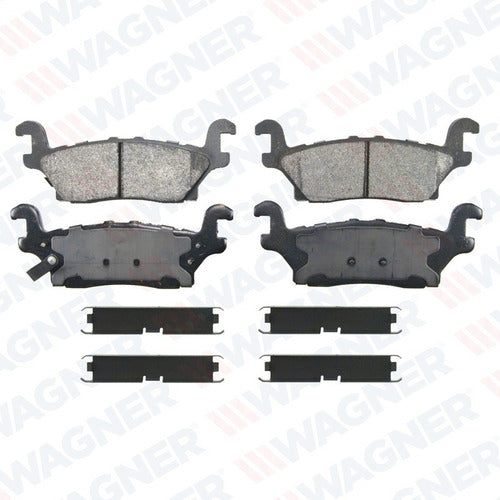 WX-1120 - BALATAS SEMIMETALICAS TRASERAS PARA HUMMER H3 2006-2010