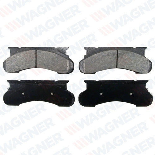 WX-450 - BALATAS SEMIMETALICAS DELANTERAS PARA FORD F-250 1992-1996