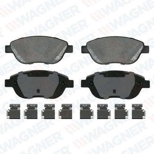 WX-1618A - BALATAS SEMIMETALICAS DELANTERAS PARA FIAT 500 2012-2013