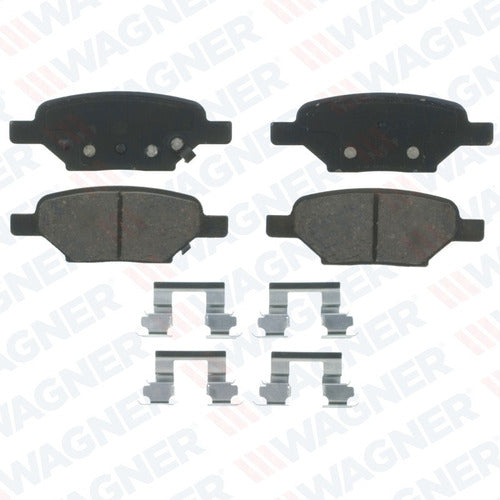 WD-1033A - BALATAS CERÁMICAS TRASERAS PARA CHEVROLET HHR 2008-2008