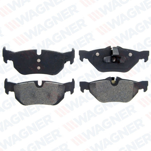 WX-1267 - BALATAS SEMIMETALICAS TRASERAS PARA BMW 120I 2005-2011