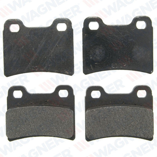WX-693 - BALATAS SEMIMETALICAS TRASERAS PARA VOLKSWAGEN POINTER 1998-2009