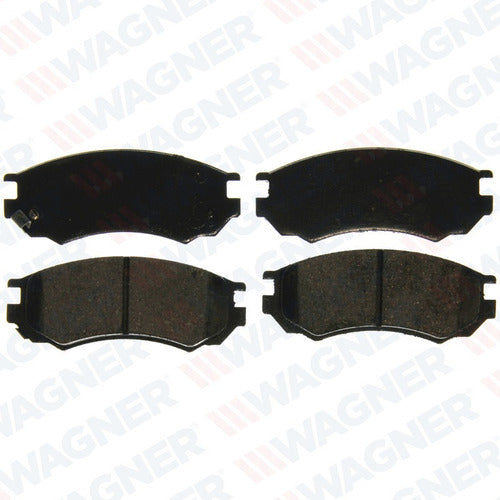 WD-549 - BALATAS CERÁMICAS DELANTERAS PARA NISSAN LUCINO 1996-2000