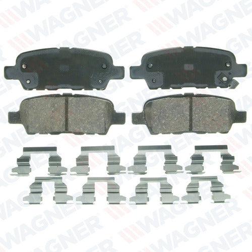 WD-905 - BALATAS CERÁMICAS TRASERAS PARA NISSAN 350Z 2003-2008