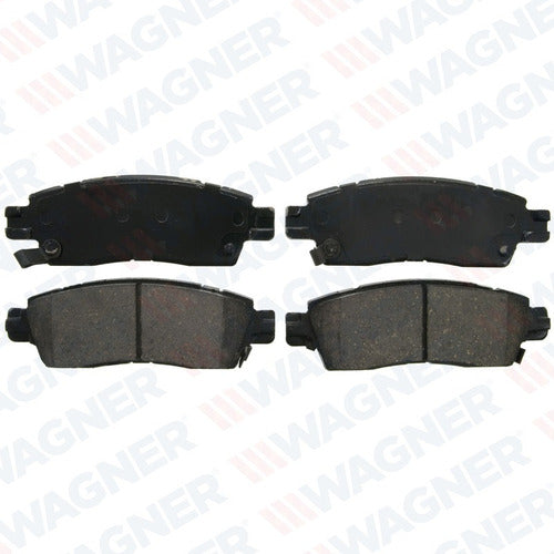 WD-883 - BALATAS CERÁMICAS TRASERAS PARA BUICK ENCLAVE 2010-2017