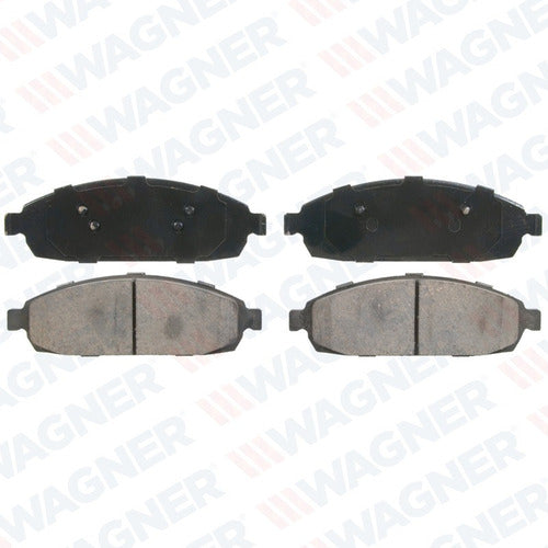 WD-1181 - BALATAS CERÁMICAS DELANTERAS PARA JEEP COMMANDER 2006-2010