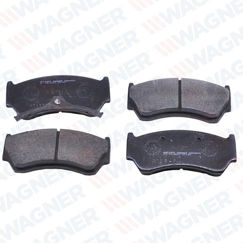 WD-1138 - BALATAS CERÁMICAS DELANTERAS PARA NISSAN LUCINO 1996-2000