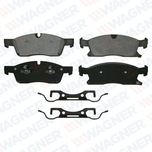 WX-1629A - BALATAS SEMIMETALICAS DELANTERAS PARA DODGE DURANGO 2012-2018