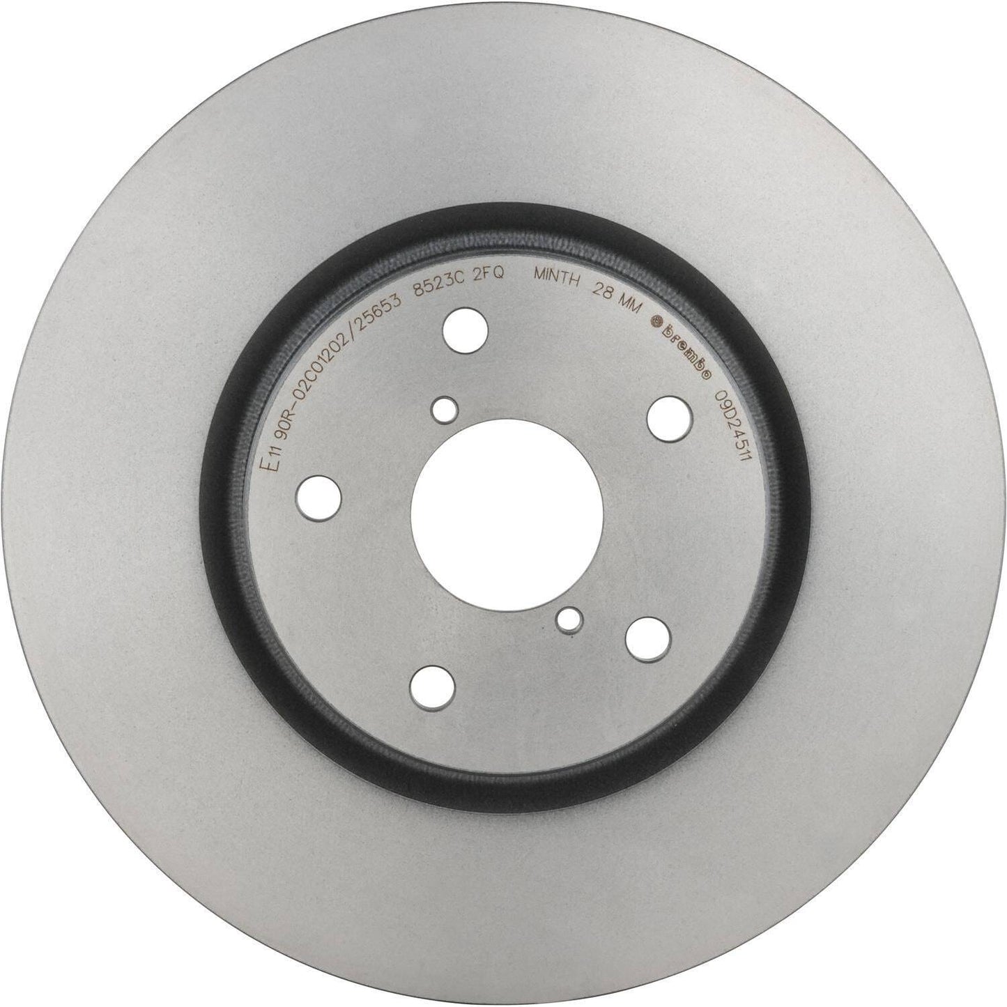 BRE-09.D245.11 - PAR DE DISCOS DE FRENO DELANTEROS PARA SUBARU LEGACY 3.6R LIMITED 2015-2015