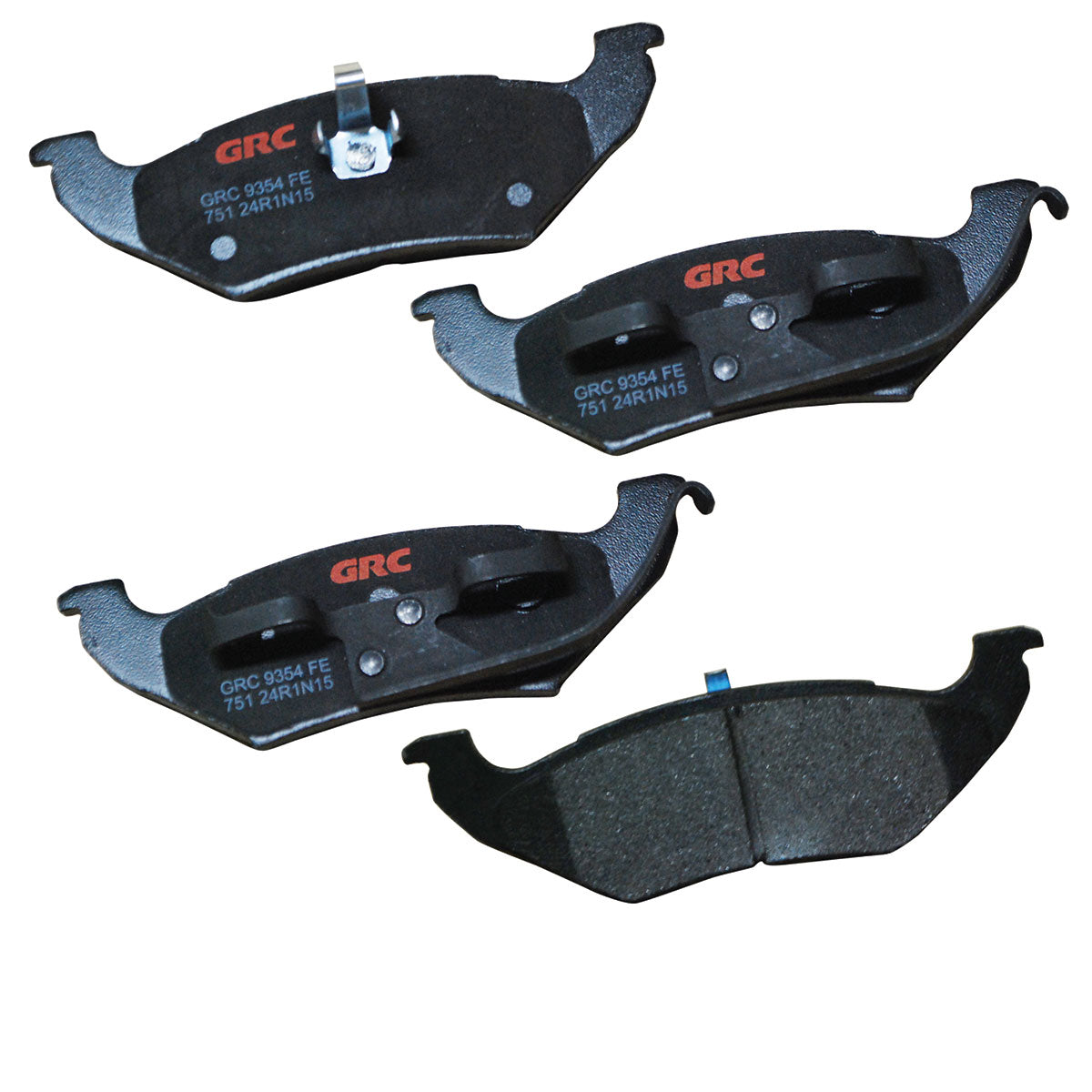 GMD751 - BALATAS SEMIMETALICAS TRASERAS PARA CHRYSLER TOWN & COUNTRY 3.3L 1999-2000