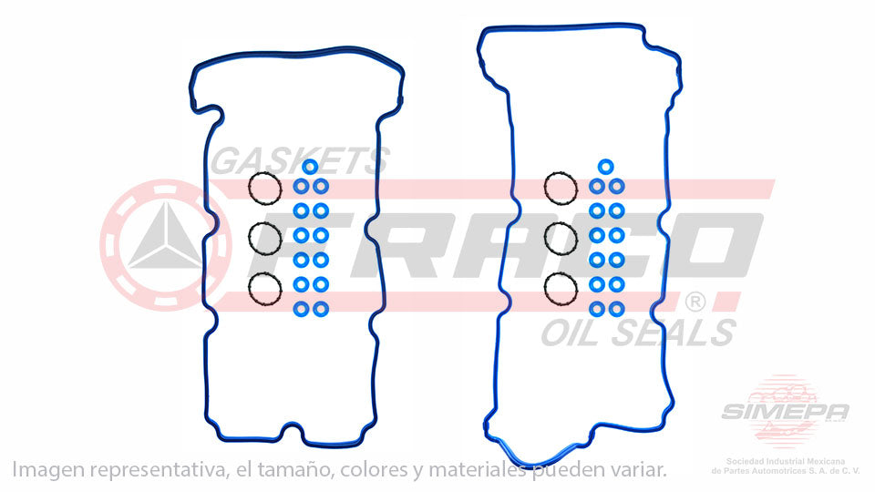 VSX-2662061 - EMPAQUE DE TAPA PUNTERIAS PARA FORD ESCAPE V6 3.0 L DOHC 24 V. DURATEC 2006-2008