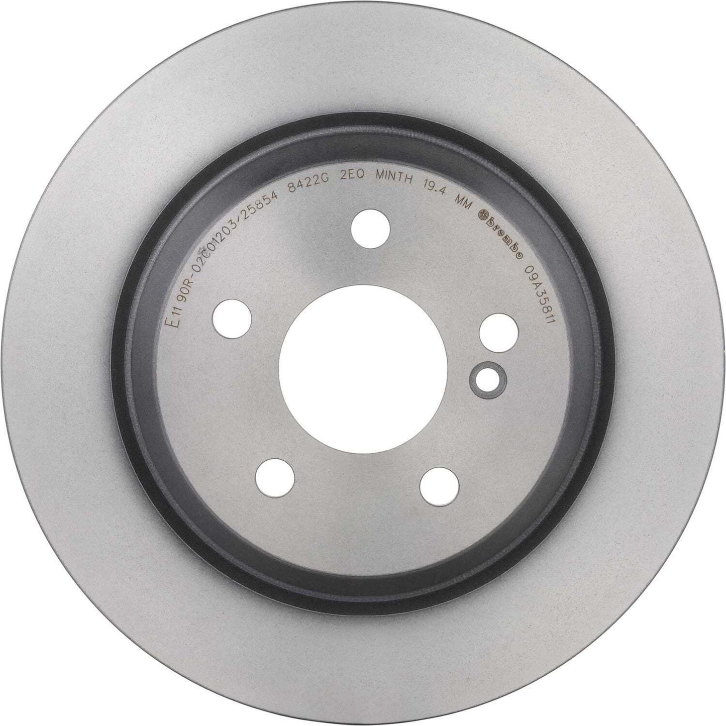 BRE-09.A358.11 - PAR DE DISCOS DE FRENO TRASEROS PARA MERCEDES-BENZ CLS400 BASE 2015-2016