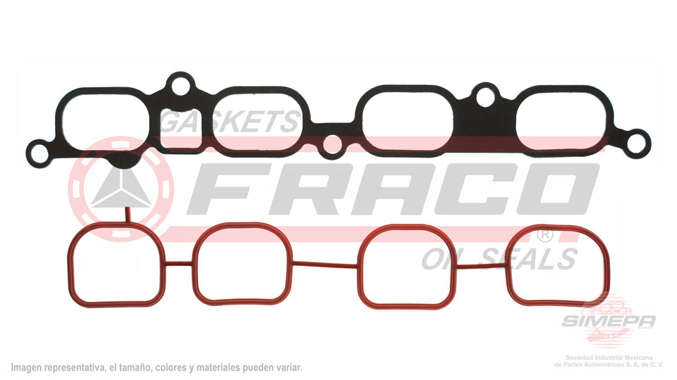 MIX-8040086-1 - EMPAQUE MULTIPLE DE ADMISION PARA SCION IQ 1.3 L L4 16 V DOHC 1NRFE 2012-2015