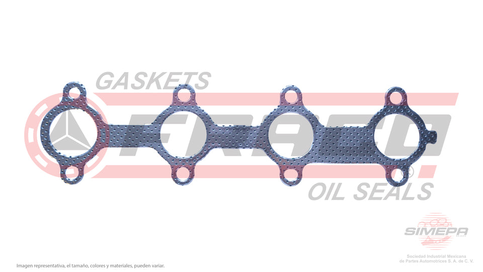 MEX-5940030 - EMPAQUE MULTIPLE DE ESCAPE PARA MG MG5 1.5 L L4 16V DOHC NETBLUE 15S4C 2020-2023