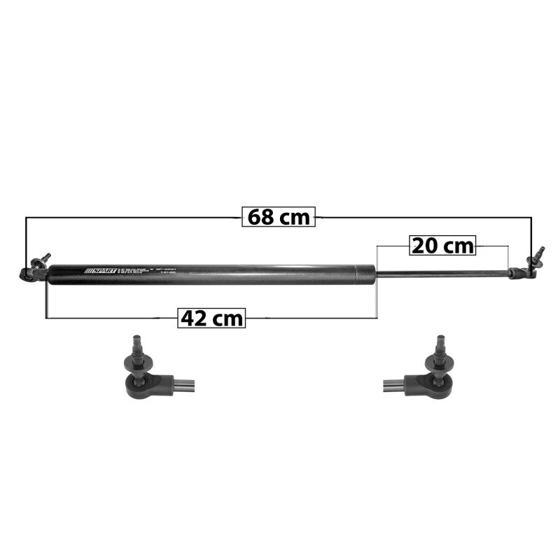 MANJ-8876 - AMORTIGUADOR 5TA PUERTA PARA CHRYSLER VOYAGER 1996-2000 DERECHA/IZQUIERDA
