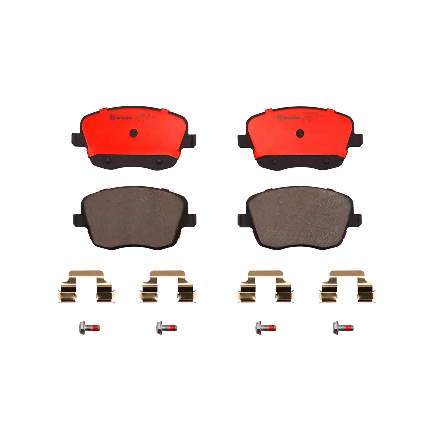 BRE-P85057N - BALATAS DELANTERAS PARA SEAT IBIZA BASE 2015-2015