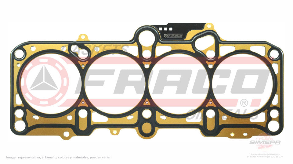 HGX-8640160-MLO - EMPAQUE DE CABEZA PARA VOLKSWAGEN BEETLE L4 2.0 L 8 V. SOHC AEG AVH AZG AZH BEV 1998-2005