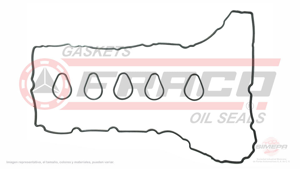 VSX-3050020 - EMPAQUE DE TAPA PUNTERIAS PARA CHEVROLET COLORADO L5 3.5 L. 20 V DOHC 2004-2006
