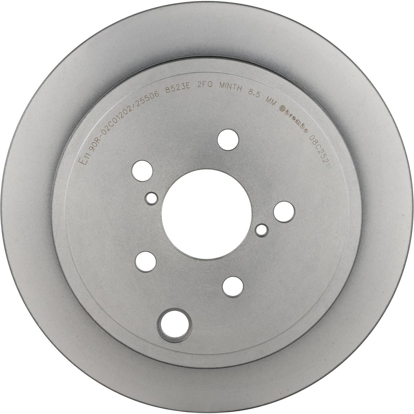 BRE-08.C252.11 - PAR DE DISCOS DE FRENO TRASEROS PARA SUBARU BRZ AOZORA EDITION 2015-2015