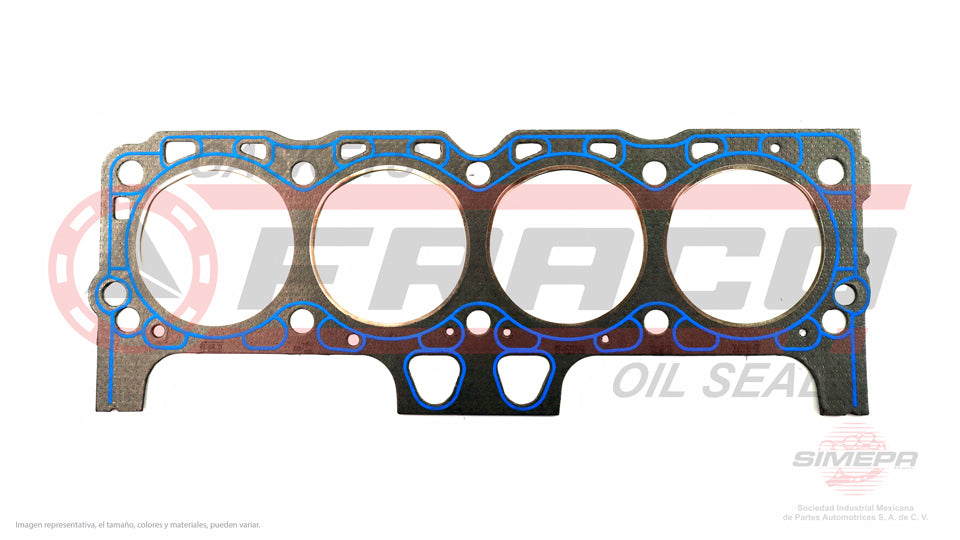 HGX-2682130-SB - EMPAQUE DE CABEZA PARA FORD B600 V8 6.1 L 16 V. OHV 1980-1989