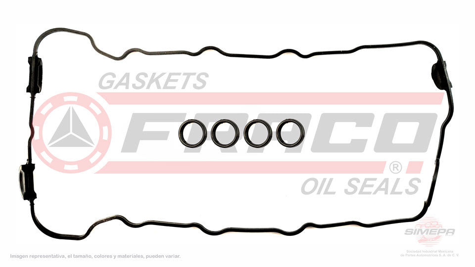 VSX-5840255 - EMPAQUE DE TAPA PUNTERIAS PARA INFINITI G20 L4 2.0 L 16 V. DOHC SR20DE 1991-2002