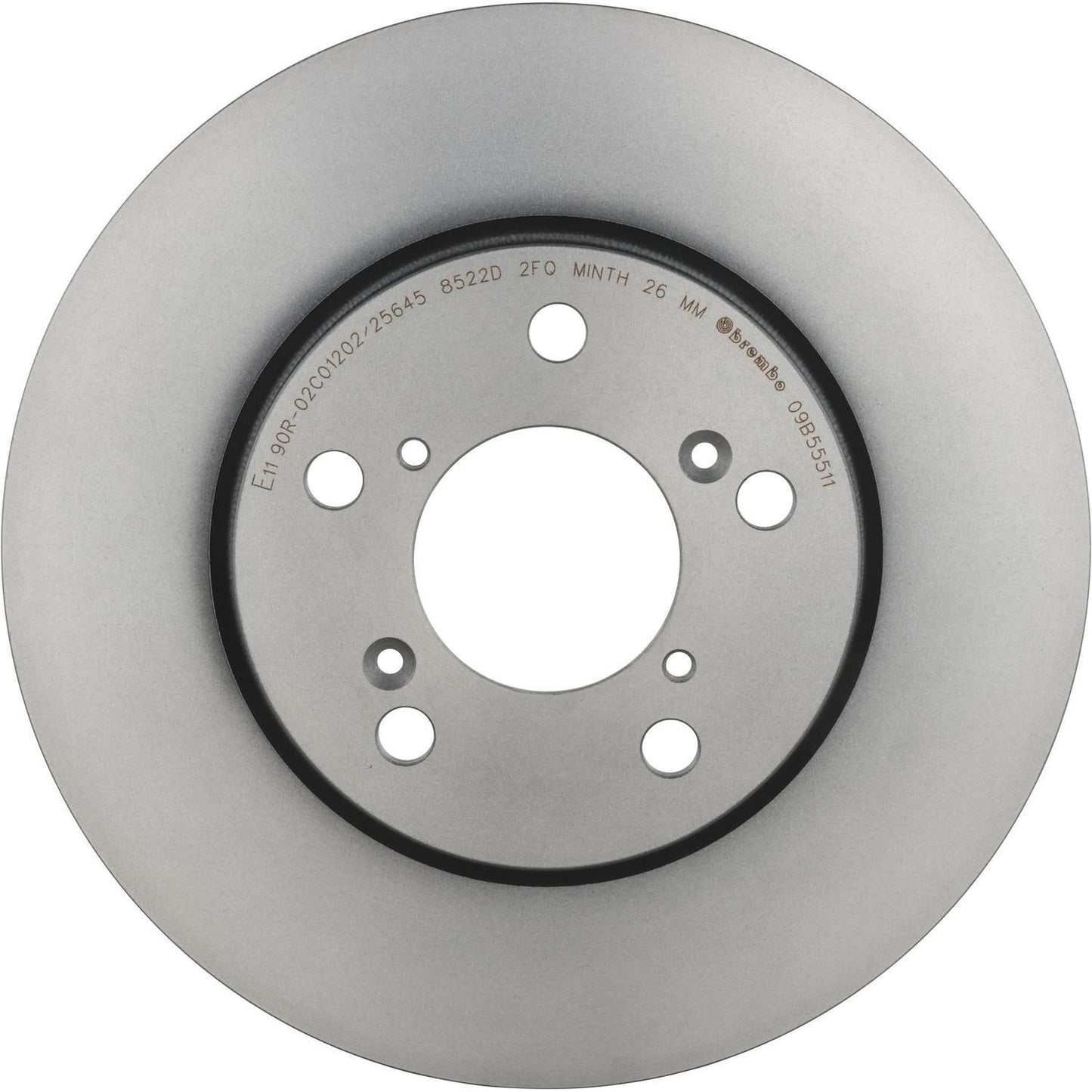 BRE-09.B555.11 - PAR DE DISCOS DE FRENO DELANTEROS PARA HONDA ODYSSEY DX 2008-2010