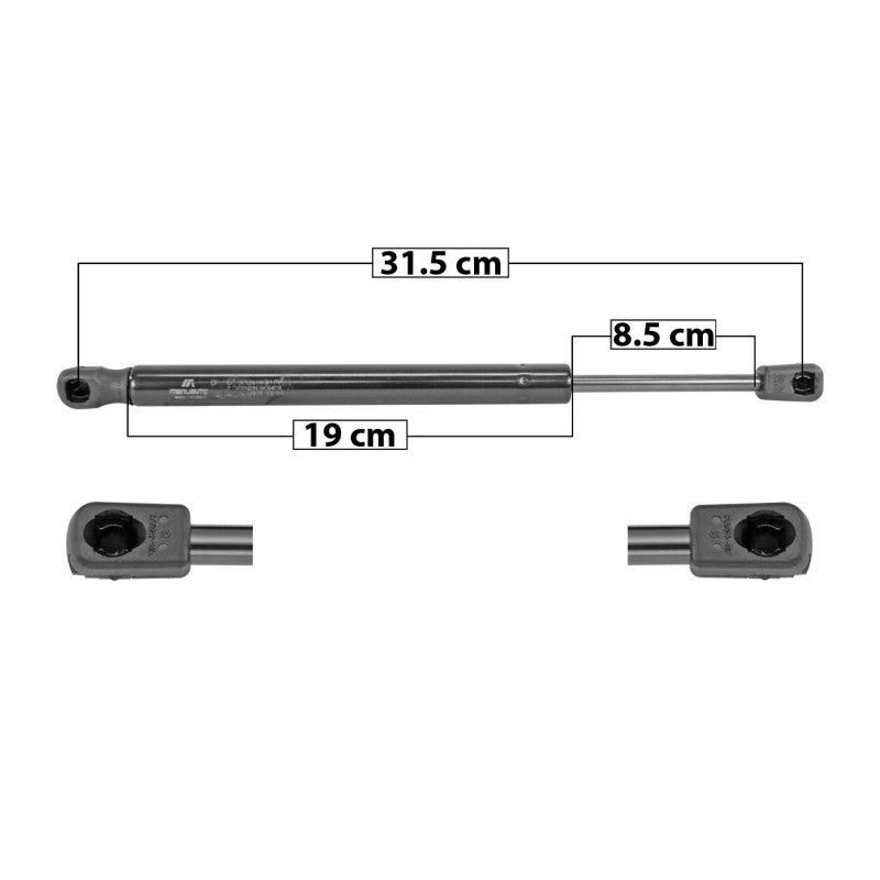 MANJ-60117 - AMORTIGUADOR COFRE PARA LAND ROVER EVOQUE 2012-2020 DERECHA/IZQUIERDA