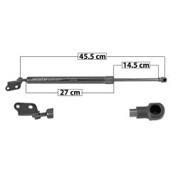 MANJ-51045 - AMORTIGUADOR 5TA PUERTA PARA MAZDA CX-5 2013-2017 IZQUIERDA