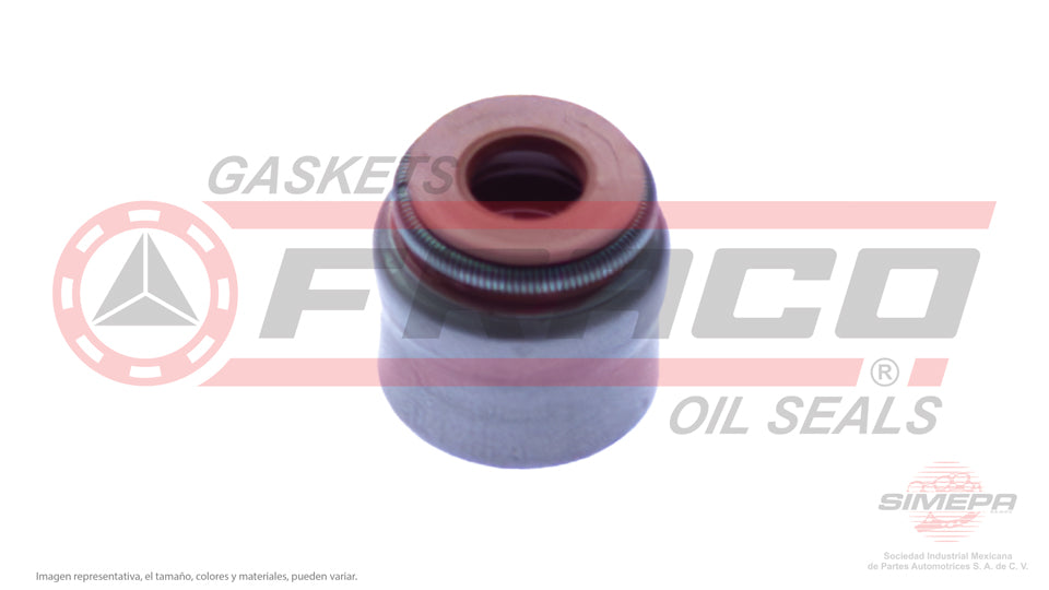 S-5283-V - (50 PIEZAS) SELLO DE VALVULA (RETEN) PARA RENAULT DUSTER L4 1.3 L TURBO 16 V DOHC H5H450/470 2023