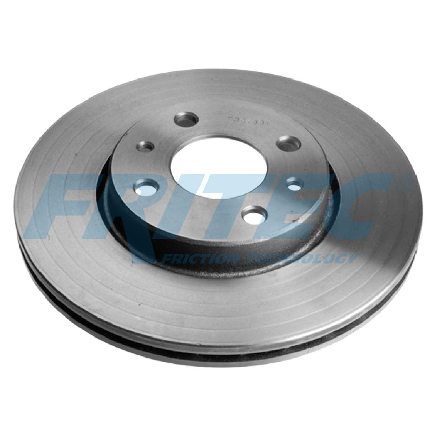 FR-07001 PAR DISCOS DE FRENO DELANTEROS FIAT PALIO ST 4 CIL 1.8L 2010-2011