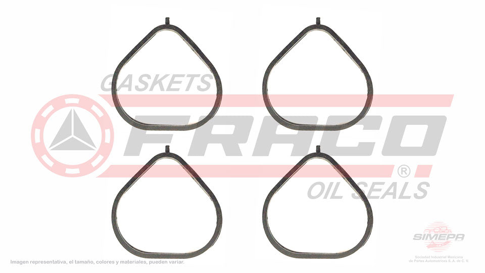 MIX-1140077 - EMPAQUE MULTIPLE DE ADMISION PARA CHRYSLER SEBRING L4 2.4 L DOHC 16 V. EDZ DOHC 2001-2006