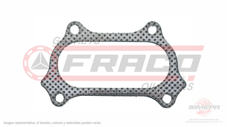 MEX-3540230 - EMPAQUE MULTIPLE DE ESCAPE PARA HONDA CIVIC 2.0 L DOHC L4 16 V DOHC K20C2 2016-2021