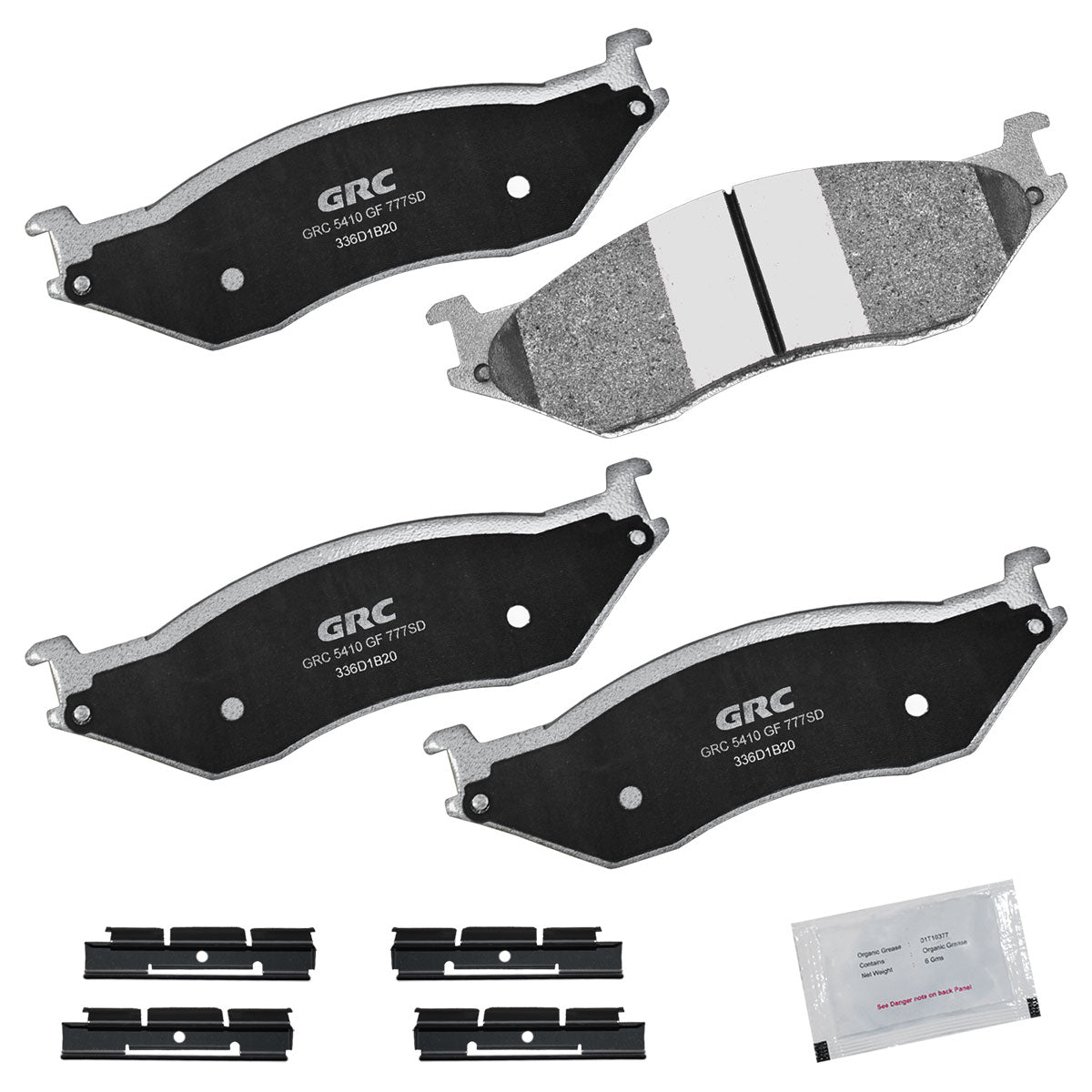 GPRD777SD - BALATAS SEMIMETALICAS TRASERAS PARA FLEETWOOD BOUNDER 33U 2010-2010
